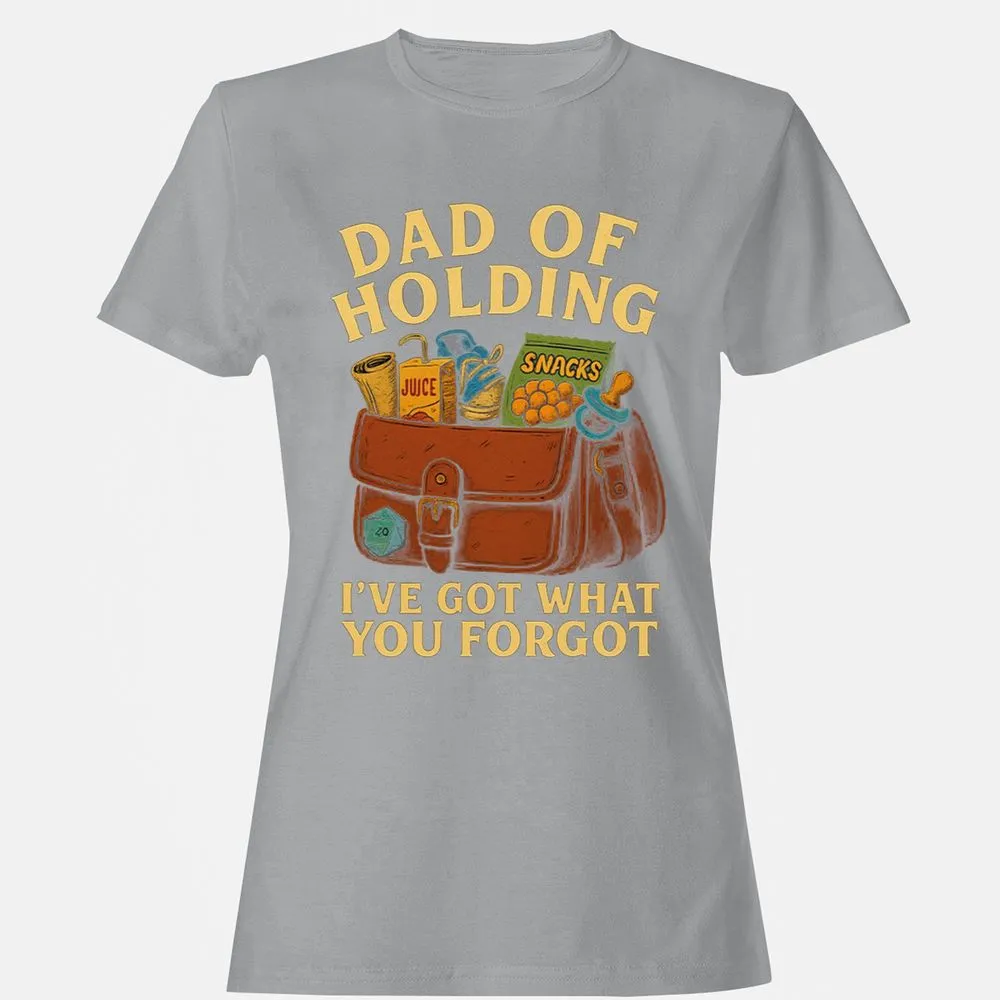Dad Of Holding Women's T-Shirt - Sport Grey - 15