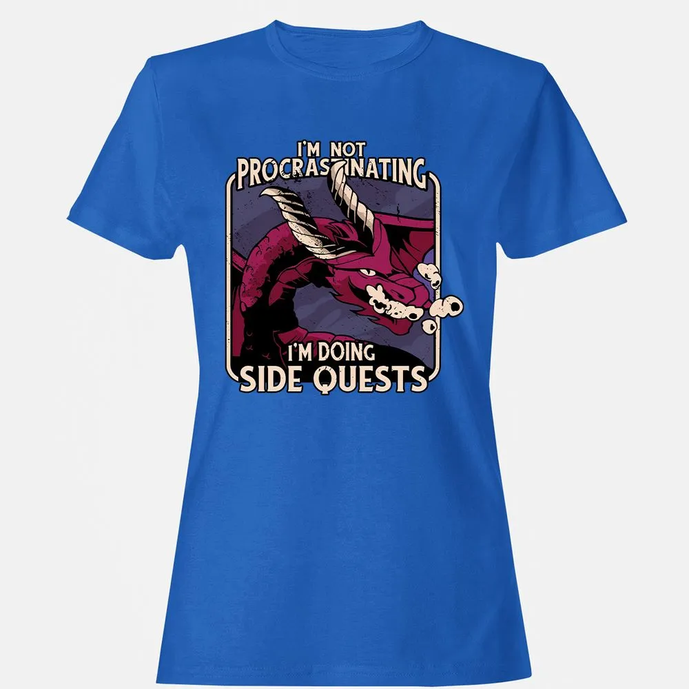 Doing Side Quests Women's T-Shirt - Royal - 14