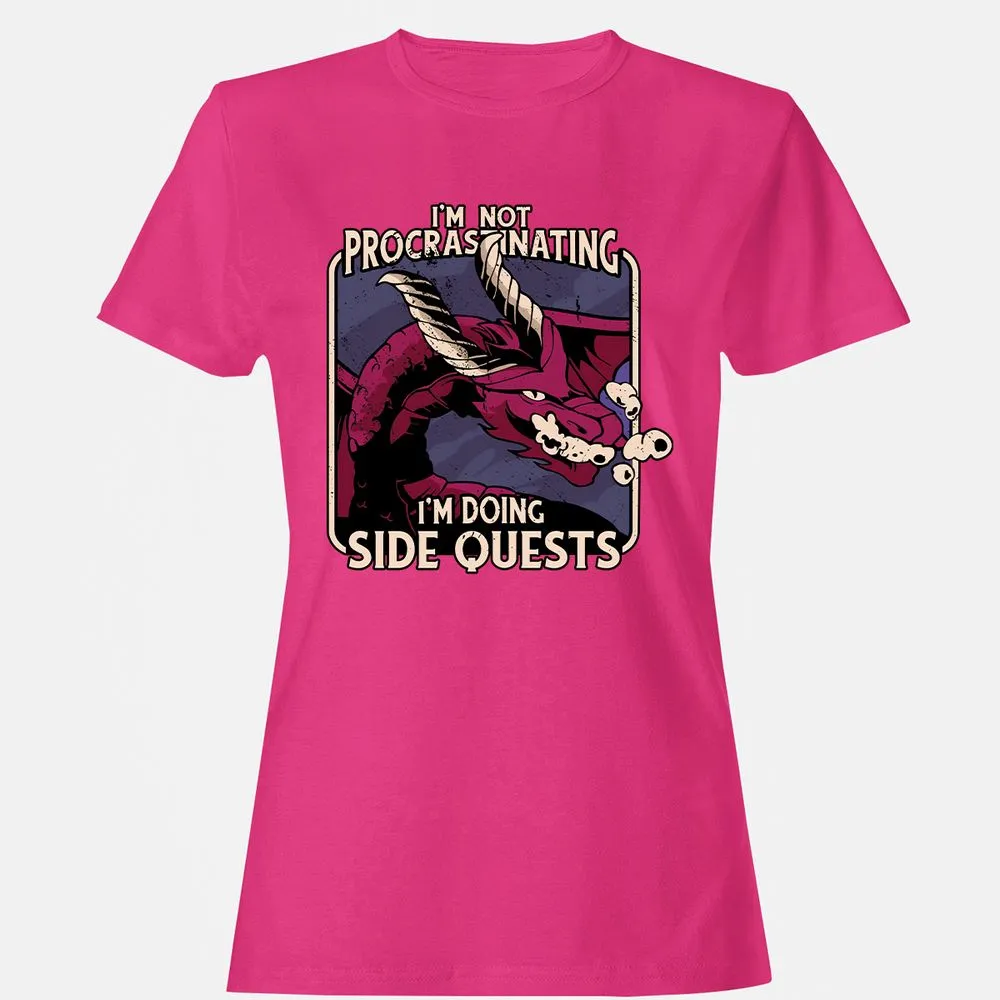 Doing Side Quests Women's T-Shirt - Heliconia - 6