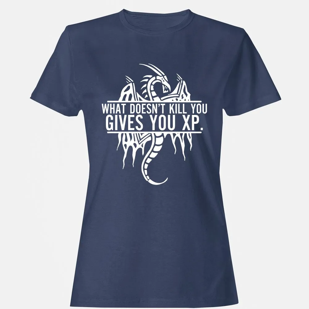 What Doesn't Kill You Women's T-Shirt - Navy - 10