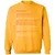 Welder Stats Classic Unisex Sweatshirt - Gold - 11