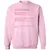 AI Engineer Stats Classic Unisex Sweatshirt - Light Pink - 3