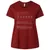 Backpacker Stats Ladies Curvy Jersey - Cardinal - 10