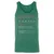 Assistant Professor Stats Unisex Jersey Tank - Kelly - 9