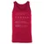 Assistant Professor Stats Unisex Jersey Tank - Red - 11