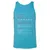Autism Dad Unisex Jersey Tank - Aqua Triblend - 3