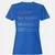 Assistant Professor Stats Women's T-Shirt - Royal - 14