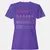 Assistant Professor Stats Women's T-Shirt - Purple - 12