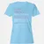 Autism Dad Women's T-Shirt - Light Blue - 8