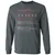 Backpacker Stats Long Sleeve T-Shirt - Dark Heather - 15
