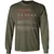 Backpacker Stats Long Sleeve T-Shirt - Military Green - 16
