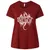 What Doesn't Kill You Ladies Curvy Jersey - Cardinal - 10