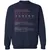Backpacker Stats Classic Unisex Sweatshirt - Navy - 2