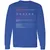White Hat Stats Long Sleeve T-Shirt - Royal - 8