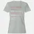 Adjunct Professor Stats Women's T-Shirt - Ash - 2