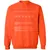 White Hat Stats Classic Unisex Sweatshirt - Orange - 10
