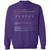 White Hat Stats Classic Unisex Sweatshirt - Purple - 6