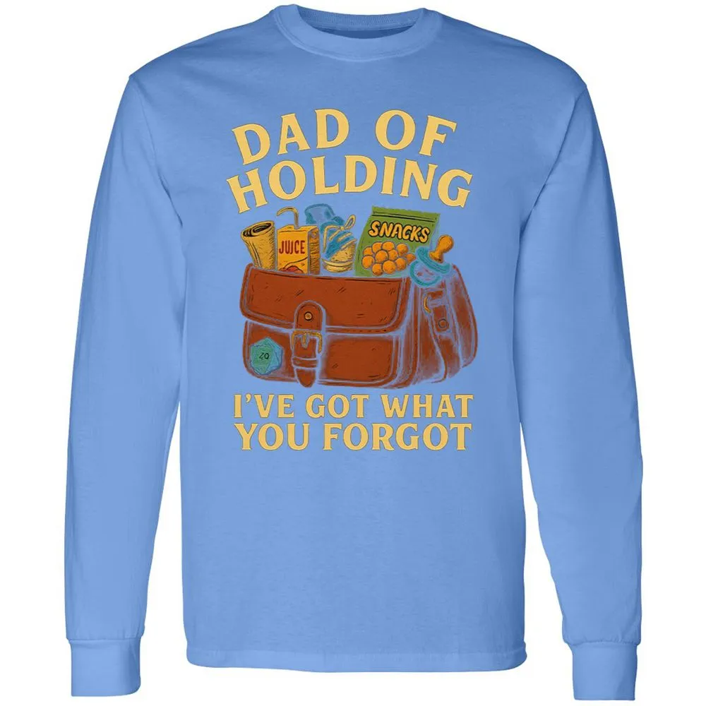 Dad Of Holding Long Sleeve T-Shirt - Carolina Blue - 12