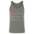 X-ray Tech Stats Unisex Jersey Tank - Grey Triblend - 8