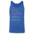 X-ray Tech Stats Unisex Jersey Tank - True Royal Triblend - 12