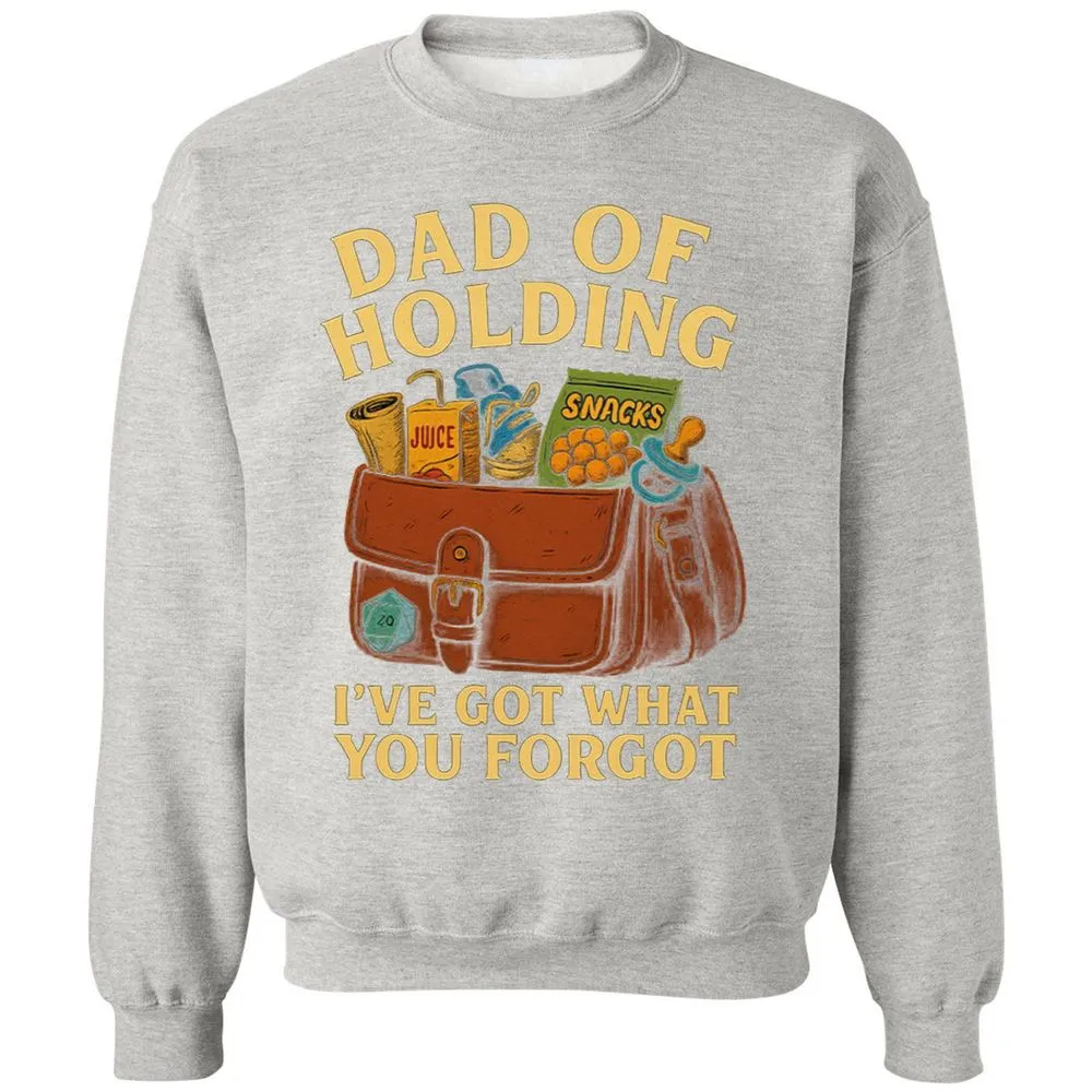 Dad Of Holding Classic Unisex Sweatshirt - Ash - 8
