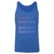 Actor Stats Unisex Jersey Tank - True Royal Triblend - 12