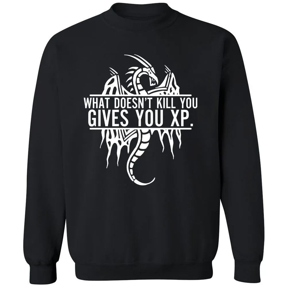 What Doesn't Kill You Classic Unisex Sweatshirt - Black - 1