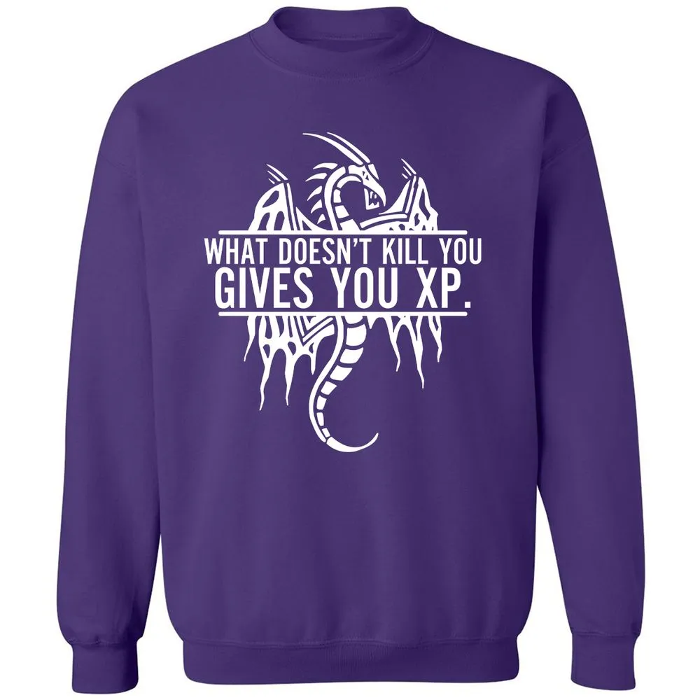 What Doesn't Kill You Classic Unisex Sweatshirt - Purple - 6