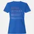 X-ray Tech Stats Women's T-Shirt - Royal - 14