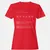 Actor Stats Women's T-Shirt - Red - 13