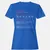 Actor Stats Women's T-Shirt - Royal - 14