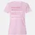 Art Teacher Stats Women's T-Shirt - Light Pink - 9