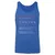 Videographer Stats Unisex Jersey Tank - True Royal Triblend - 12