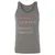 Videographer Stats Unisex Jersey Tank - Grey Triblend - 8