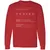 Assistant Professor Stats Long Sleeve T-Shirt - Red - 14
