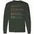 Assistant Professor Stats Long Sleeve T-Shirt - Forest Green - 4