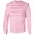 Assistant Professor Stats Long Sleeve T-Shirt - Light Pink - 3