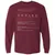 Associate Professor Stats Long Sleeve T-Shirt - Maroon - 11