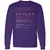Associate Professor Stats Long Sleeve T-Shirt - Purple - 13