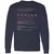 Associate Professor Stats Long Sleeve T-Shirt - Navy - 2