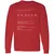 Associate Professor Stats Long Sleeve T-Shirt - Red - 14