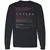 Associate Professor Stats Long Sleeve T-Shirt - Black - 1