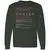 Associate Professor Stats Long Sleeve T-Shirt - Forest Green - 4
