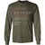 Associate Professor Stats Long Sleeve T-Shirt - Military Green - 16