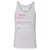Ambivert Stats Unisex Jersey Tank - White - 14