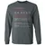 Autism Mom Stats Long Sleeve T-Shirt - Dark Heather - 15