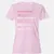 Videographer Stats Women's T-Shirt - Light Pink - 9
