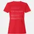 Videographer Stats Women's T-Shirt - Red - 13