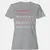 Videographer Stats Women's T-Shirt - Sport Grey - 15