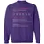 Assistant Professor Stats Classic Unisex Sweatshirt - Purple - 6